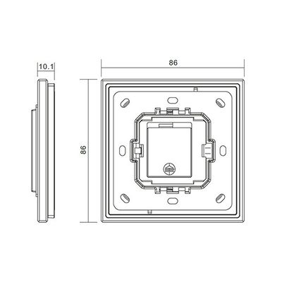 CCT LED strip SET 2 meters - working areas TUNNELMA, white colour temperature adjustable, 14,4W/m, 24V