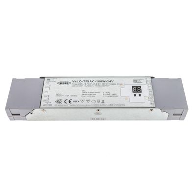 VaLO 24V DRIVER 100W with 4-IN-1 dimming (TRIAC, DALI, PUSH, 1-10V)
