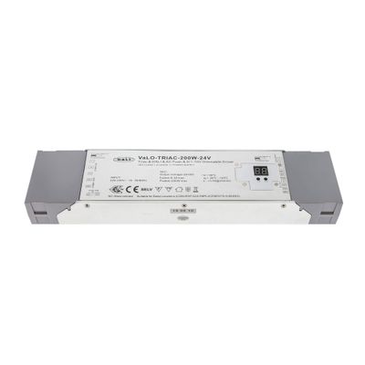 VaLO 24V DRIVER 200W with 4-IN-1 dimming (TRIAC, DALI, PUSH, 1-10V)