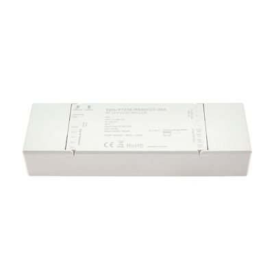 VaLO — LED receiver with PUSHDIM for 12V-36V led strips and panels CCT/RGB, 20A