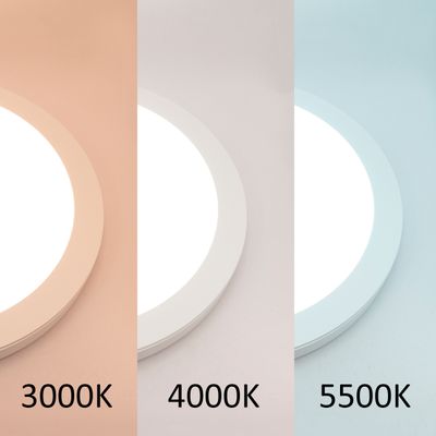 LED plafond 380 3CCT, IP54, surface mount 20W, CRI95, 3000-4200-5500K demonstration video LedStore.fi
