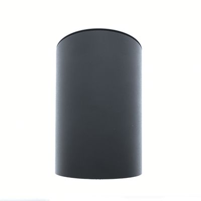 Stylish black cylindrical LED light with white base, ideal for contemporary lighting solutions in the home or commercial space.