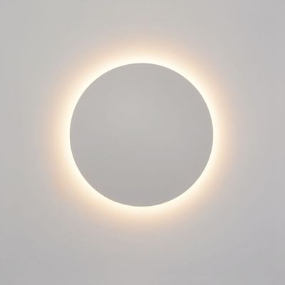 Indoor LED wall light fixture — ECLIPSE 15cm, CCT 3000-6000K 24V, White