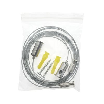 Wire cable pair for suspending profiles, 1.5m