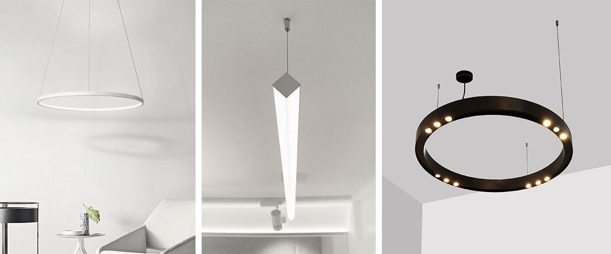 Zeal Wardian sag mørk Upgrade Your Space with Finnish LED Suspended Ceiling Lights - Shop Now