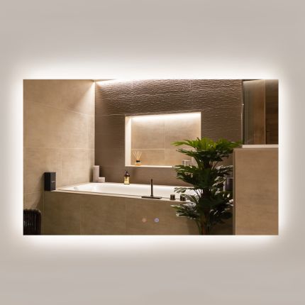 LED bathroom mirror light — HALO 1200, water resistant IP55, 55W 4000K, high CRI90