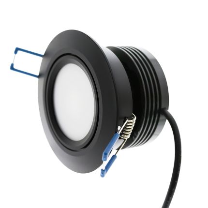 YYZB Pack de 3 Foco Empotrable LED Techo 6W GU10, Reflector giratorio y  regulable en 3 niveles,Blanco Cálido 3000K 550lm 82Ra 230V IP23 Para para