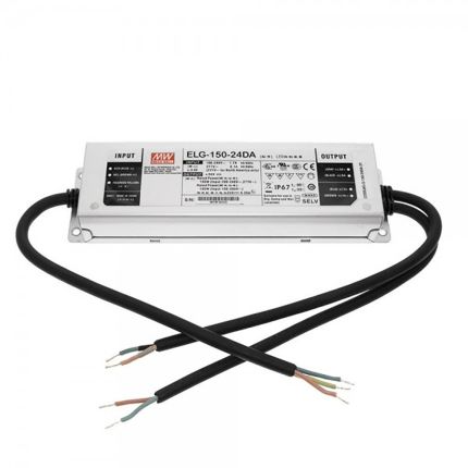 24V DALI LED DRIVER 150W, dimmable, IP67, for LED strip