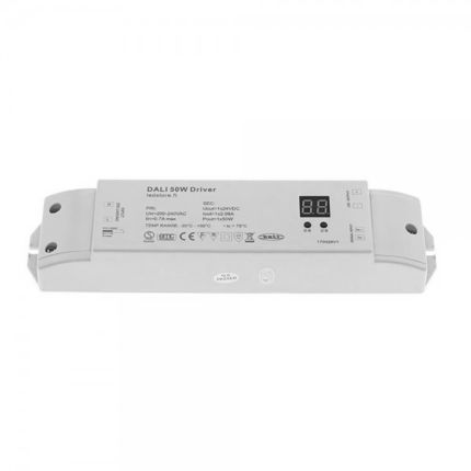 24V DALI LED DRIVER 50W, dimmable, IP20, for LED strip