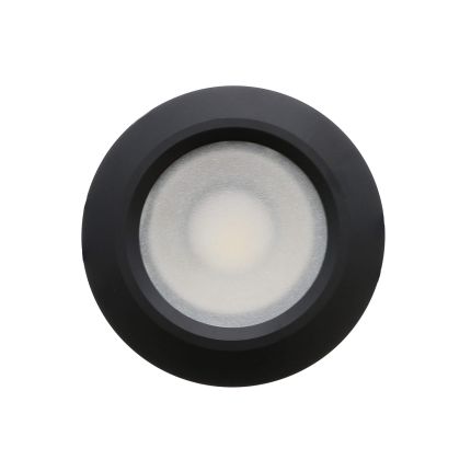 LED downlight — ROUND, IP54, CCT 2700-4000-5300K adjustable & dimmable 15W, BLACK, high CRI98