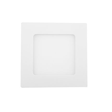 Recessed LED PANEL 120x120, 6W, dimmable, IP54, high CRI94