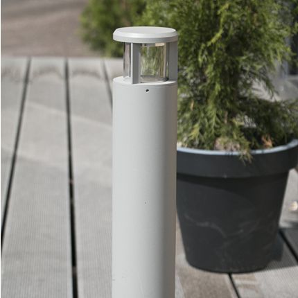 Outdoor LED PILLAR 60cm — ROUND, water resistant IP55 3W