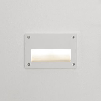 LED outdoor IN-WALL OUT 2 fixture, water resistant IP55, for stair or wall lighting 3W WHITE