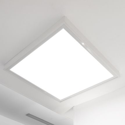 Recessed LED PANEL 600x600 — Surface mounted (50mm frame)