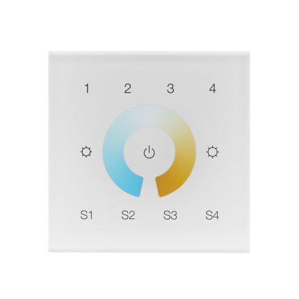 VaLO — LED wall wireless 4 Zone Zigbee Dimmer/controller for CCT led lights
