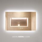 LED bathroom mirror light — HALO 1200 CCT, water resistant IP55, 17W, 3000-4000-5500K, high CRI95