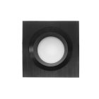 LED downlight — SQUARE, IP54, CCT 2700-4000-5300K,dimmable 15W, BLACK, high CRI98