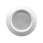 LED downlight — ROUND, IP54, dimmable 9W, silver, high CRI97