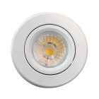 LED downlight — BUDGET, adjustable & dimmable 8W, white, CRI80