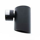 LED outdoor wall light fixture — VIISTO I, water resistant IP55, matte black 7W