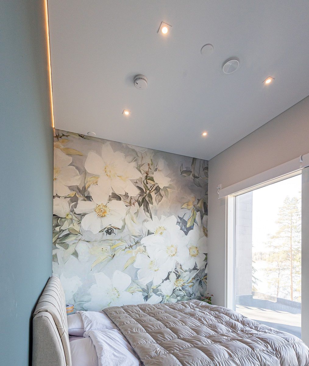 15 Bedroom led strip lighting indirectly illuminates next to a wall LedStorefi