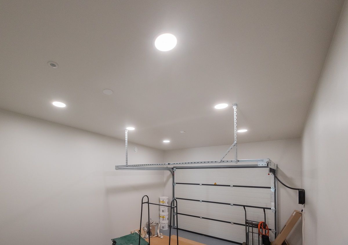 24 Flat and efficient garage ceiling lighting LedStorefi