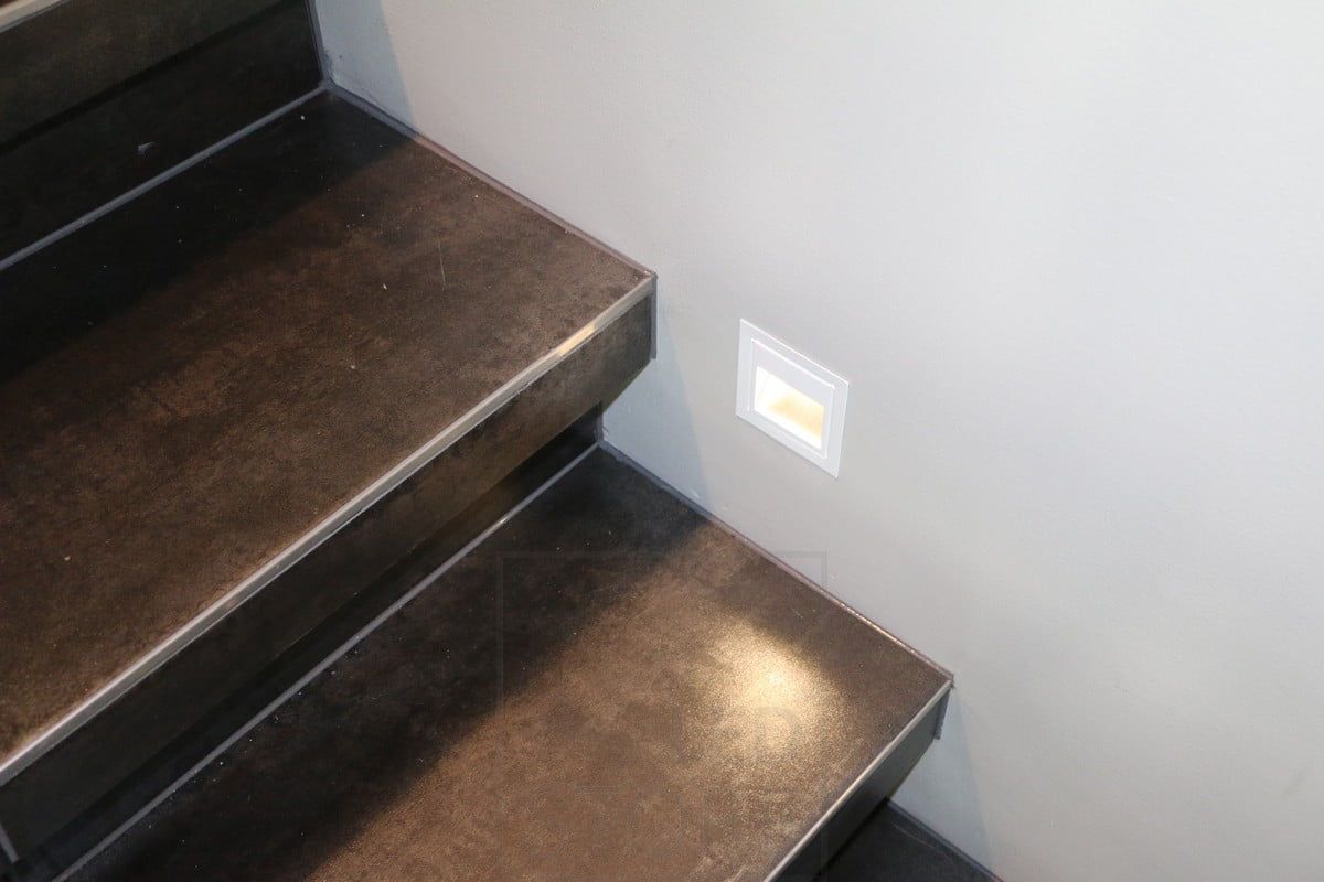 Housing Fair 2015: the INWALL wall lights as stairway lighting. Ledstore.fi
