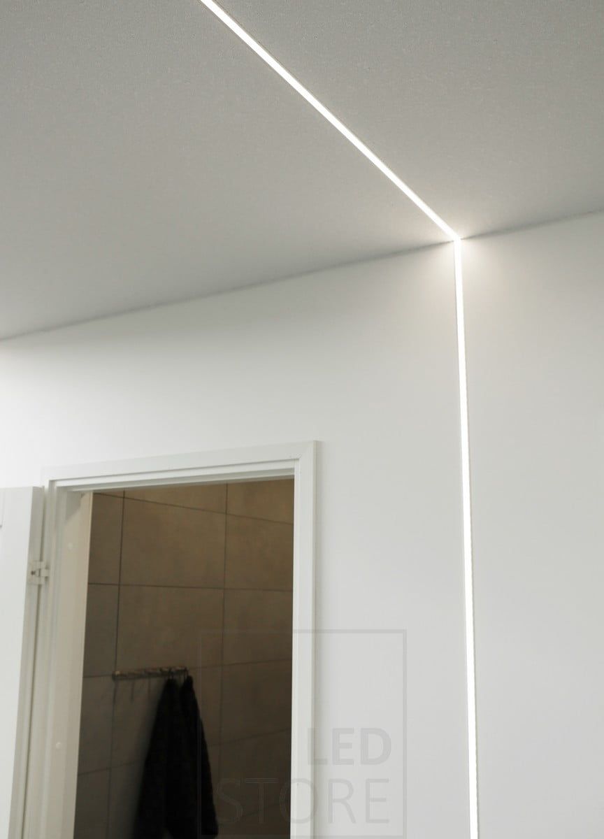 Housing Fair 2018: narrow, low profile flush-mounted in the wall and ceiling. Ledstore.fi