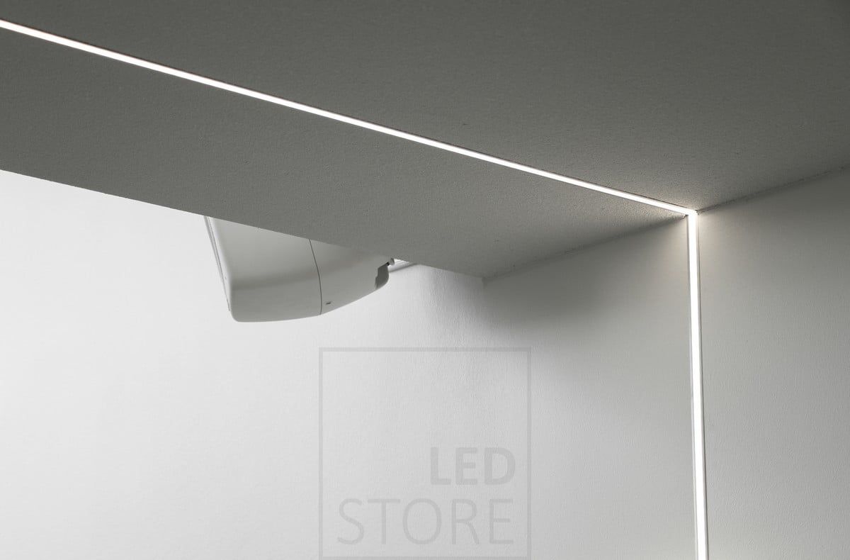 Housing Fair 2018: narrow, low profile flush-mounted in the wall and ceiling. Ledstore.fi