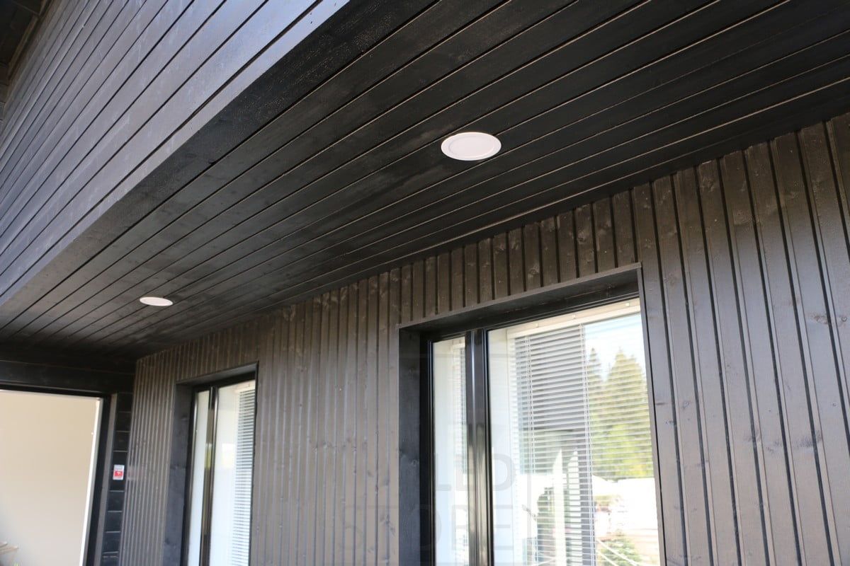 Housing Fair 2019: 160mm led plafond in the eaves. Ledstore.fi