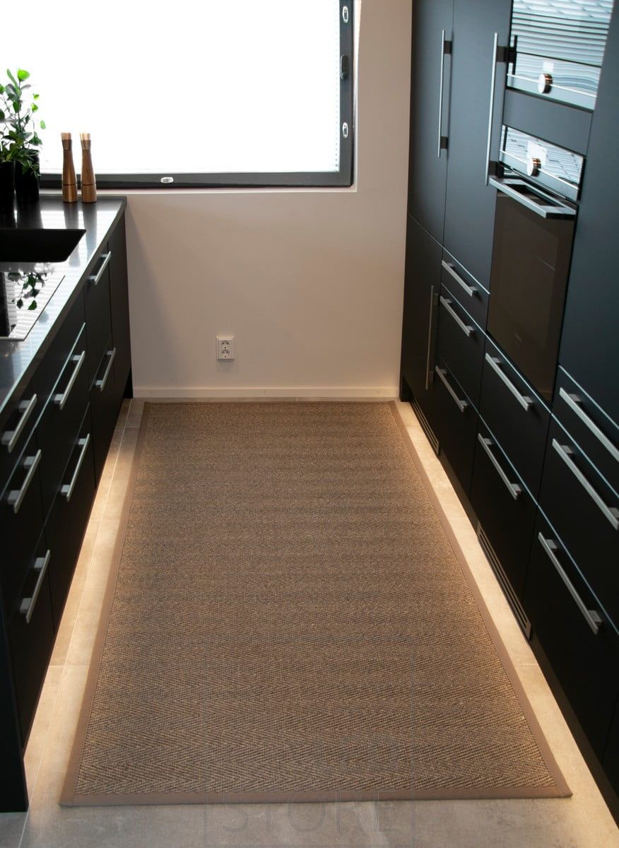Indirect lighting installed in a plinth. Ledstore.fi