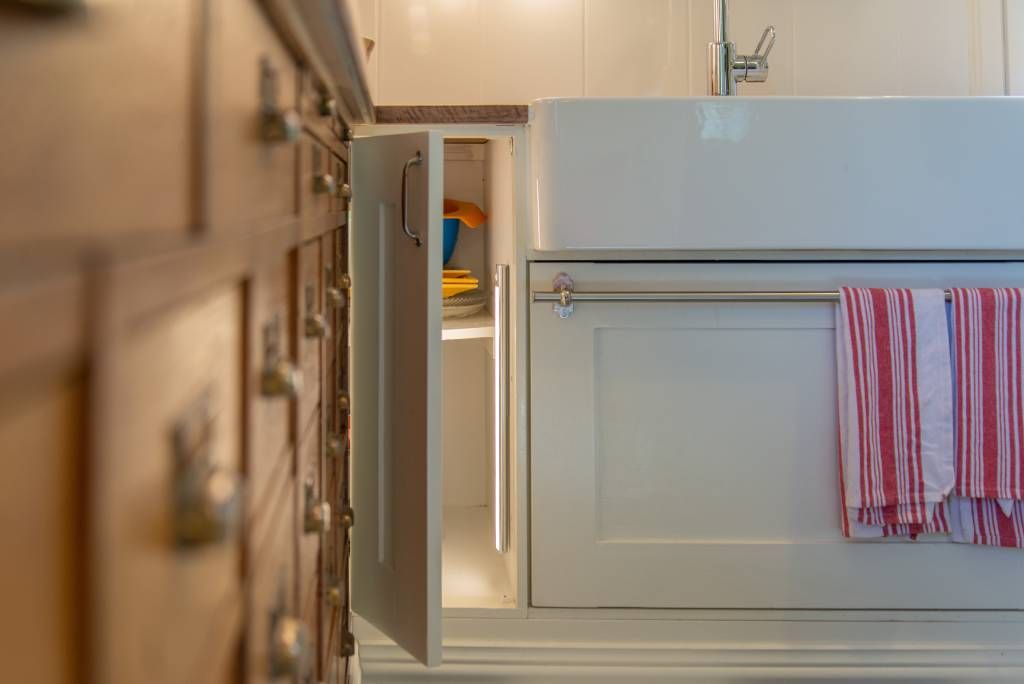 vintage kitchen led lighting, in cabinet Wanda multifunctional light 44cm