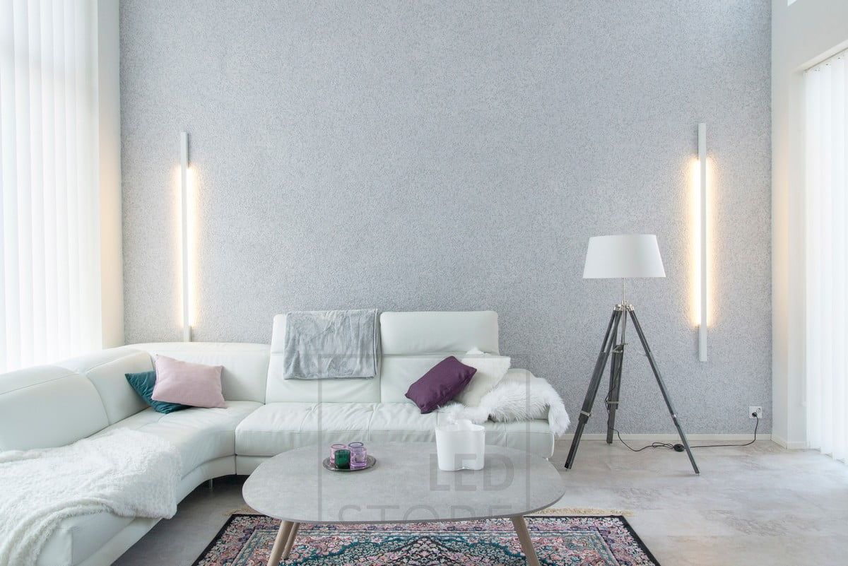 Wall LINE 1700 provides light indirectly through the wall, making it particularly suitable for atmospheric spaces such as bedrooms, living rooms, but also for bathrooms thanks to its IP44 protection. Ledstore.fi