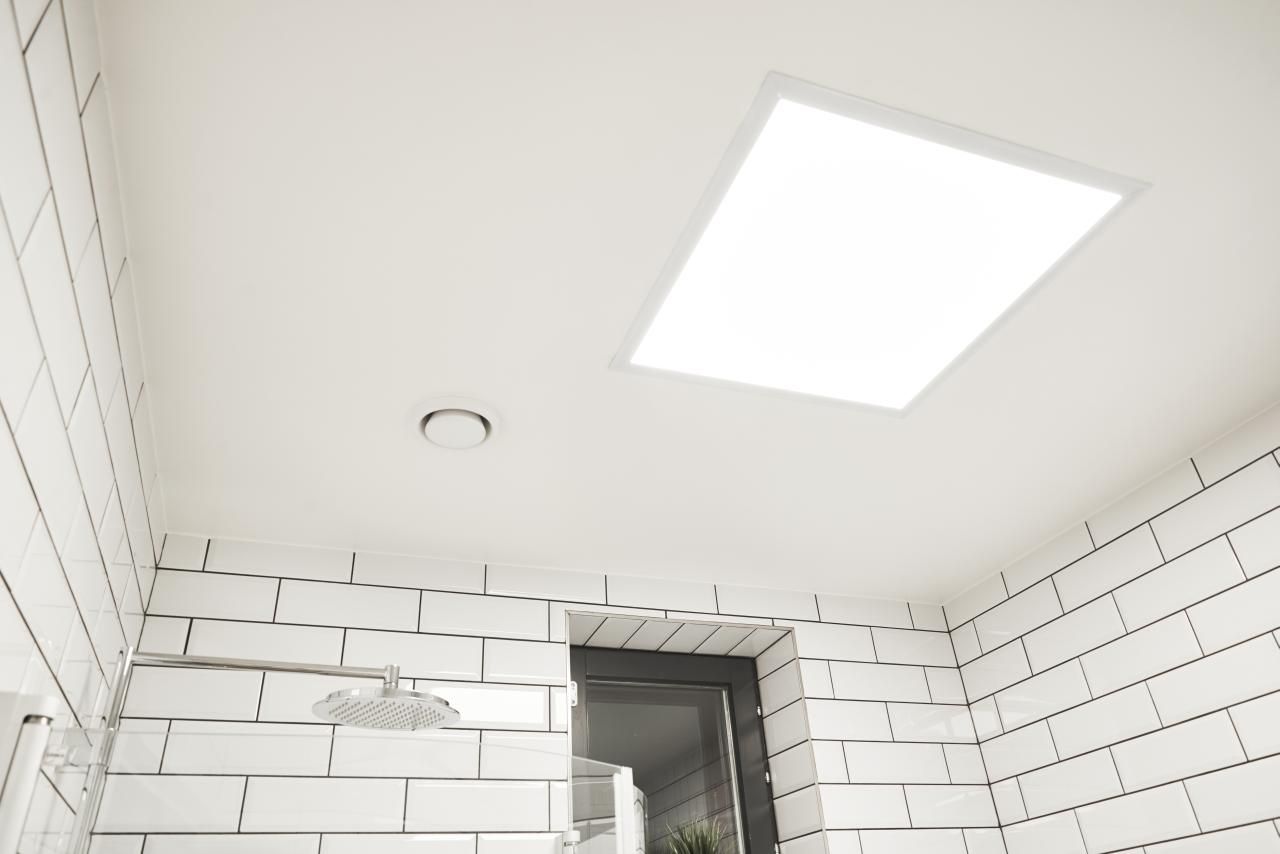 Green background and white square with "LED STORE" - Energy efficient lighting solutions for home and business.