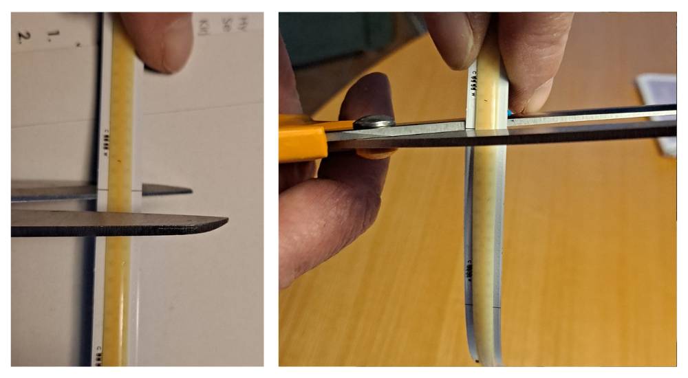 Led strip disconnection occurs at the marked points