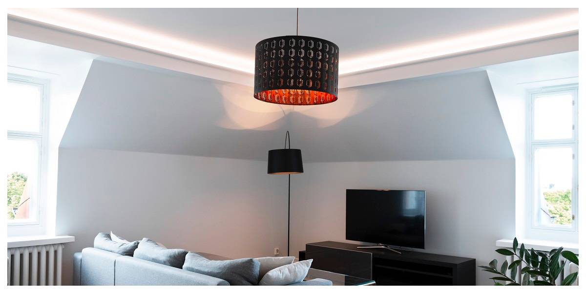 living room lighting design