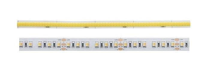 COB and SMD led strip side by side 