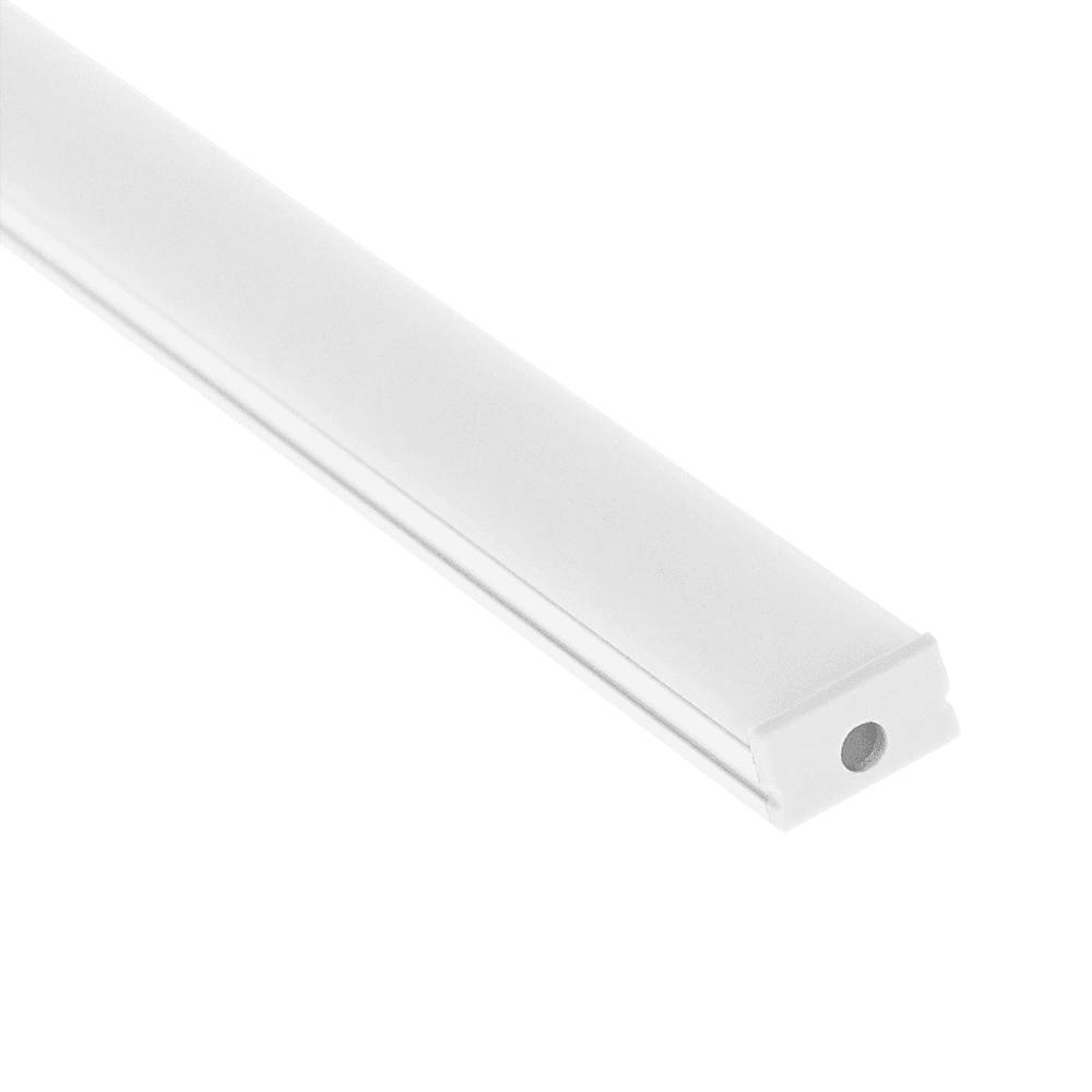 LedStore aluminium profile low, surface-mounted