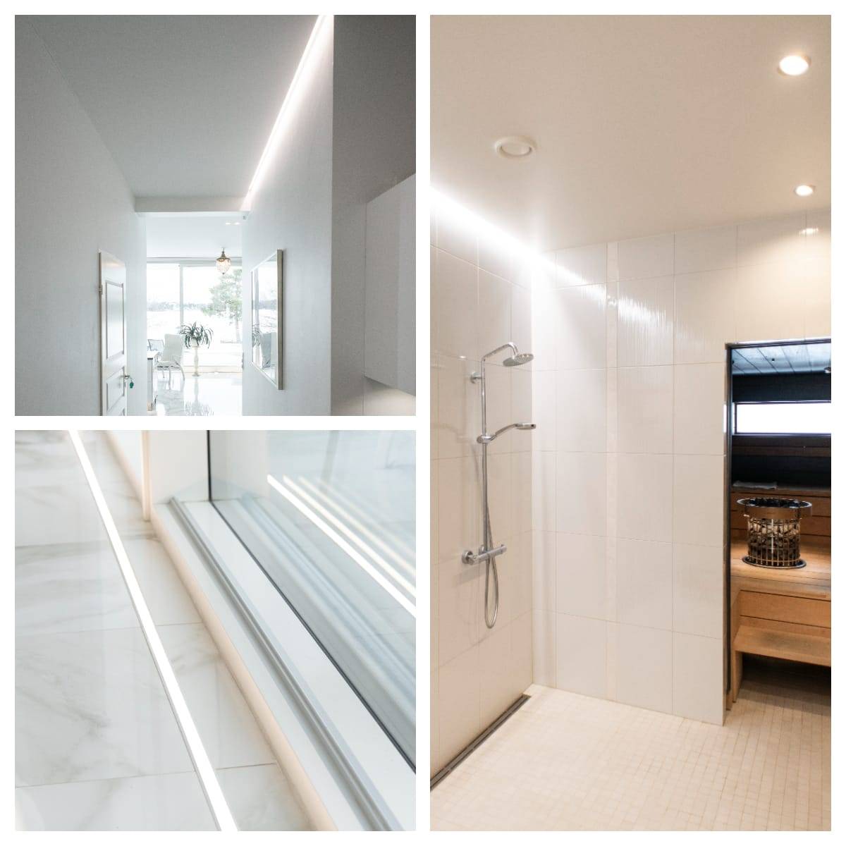 The lighting design service provided the client with ideas that would not otherwise be realised.