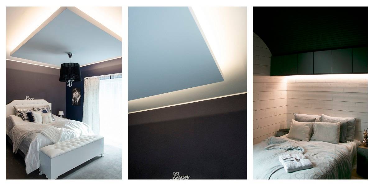 Bedroom lighting design affects the mood