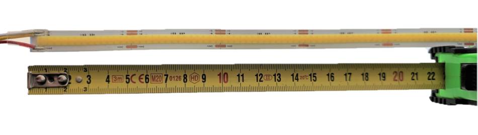 Measuring an LED light strip