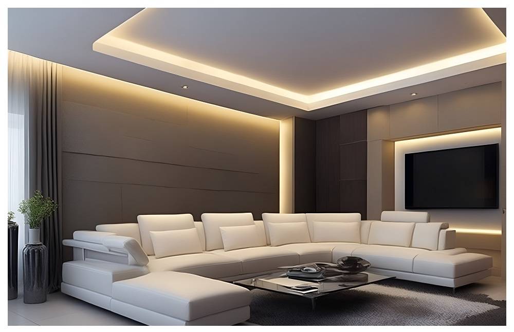 LED lighting in lighting design enables elegant structures