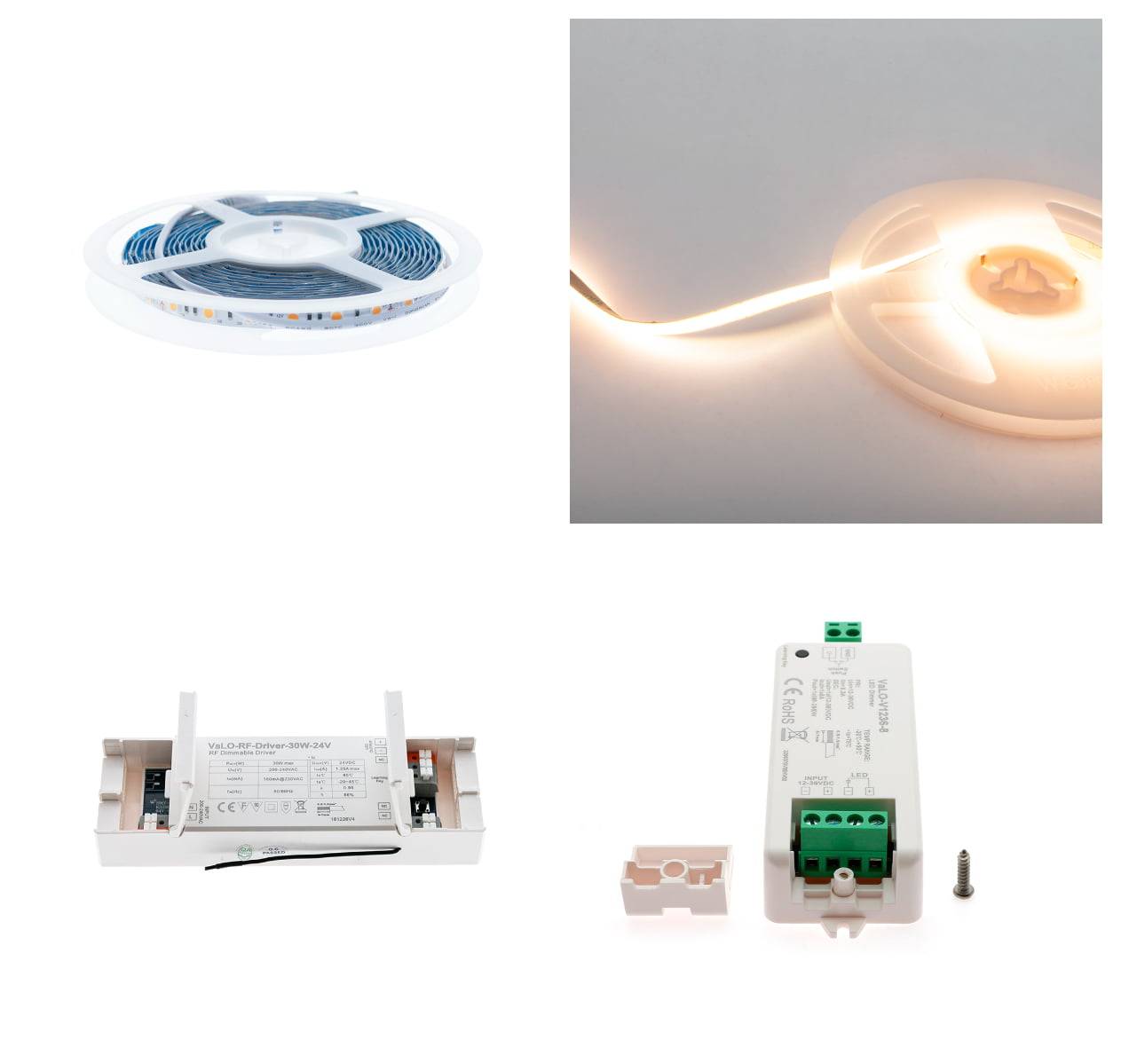 boat lighting can be implemented with wireless control