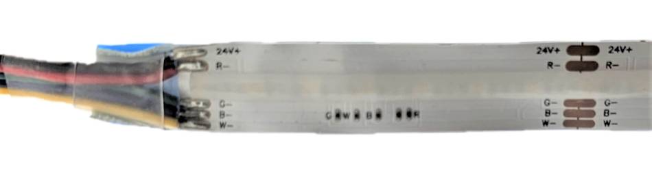 RGBW seamless LED strip light nearby