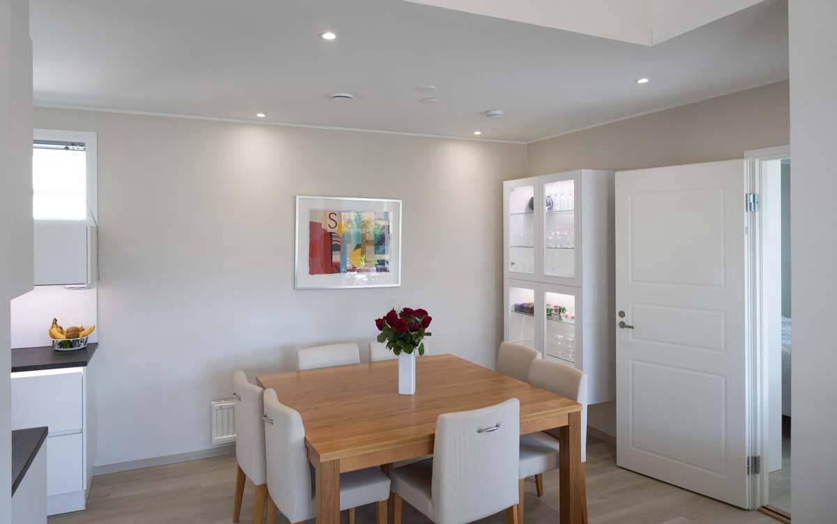 LED lighting for showcase in the kitchen to complement other lighting