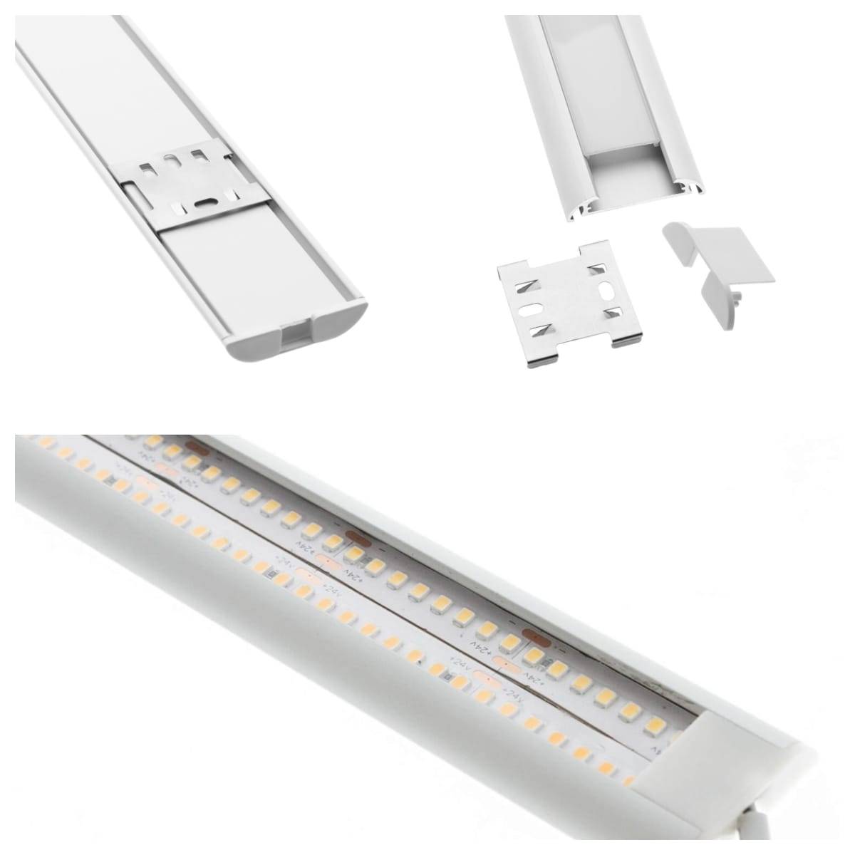 SLIM2 wide led profile