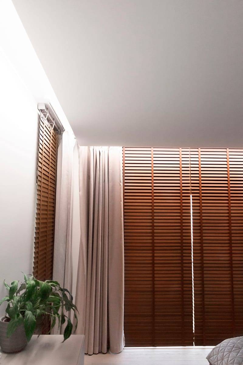 Bedroom lighting design, led strip indirectly circles the room