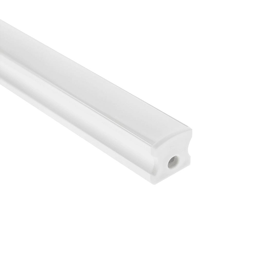 LedStore's white aluminium profile for surface mounting