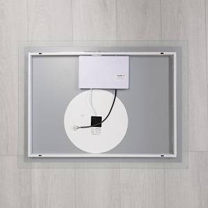 led light installation- light mirror installation diagram