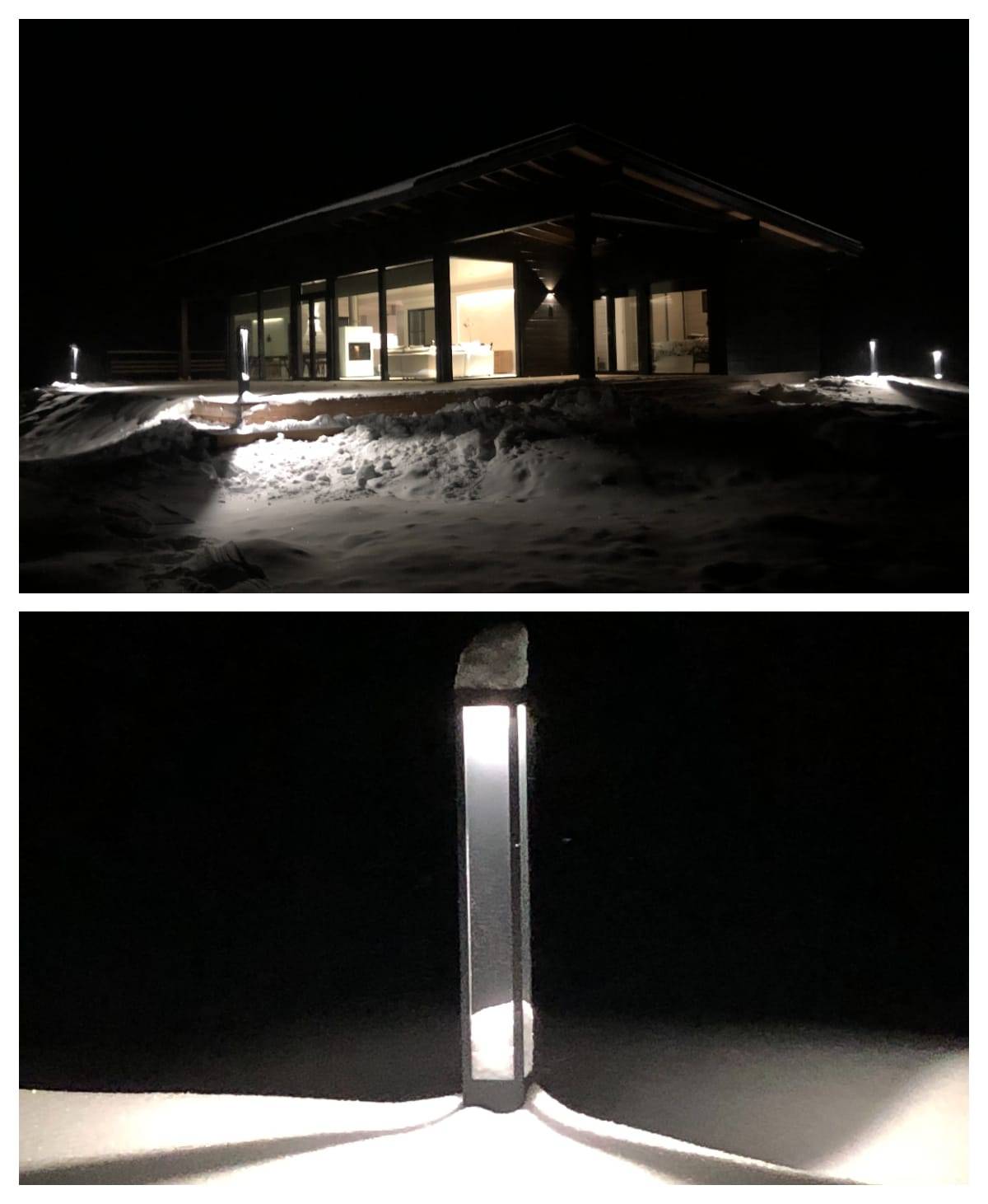 Outdoor lighting is part of lighting design